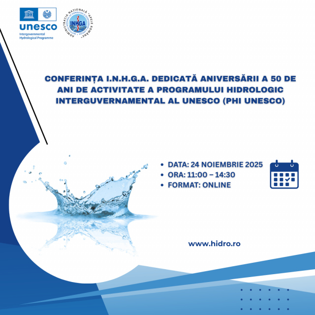 I. N. H. G. A. – Institutul National de Hidrologie si Gospodarire a Apelor