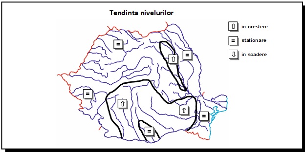 Prognoza hidrologică pentru râuri în intervalul 18.04.2026 ora 07.00 ...